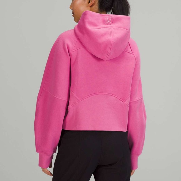 Lululemon Scuba Oversized Half-Zip Hoodie Pink Blossom - Picture 7 of 12